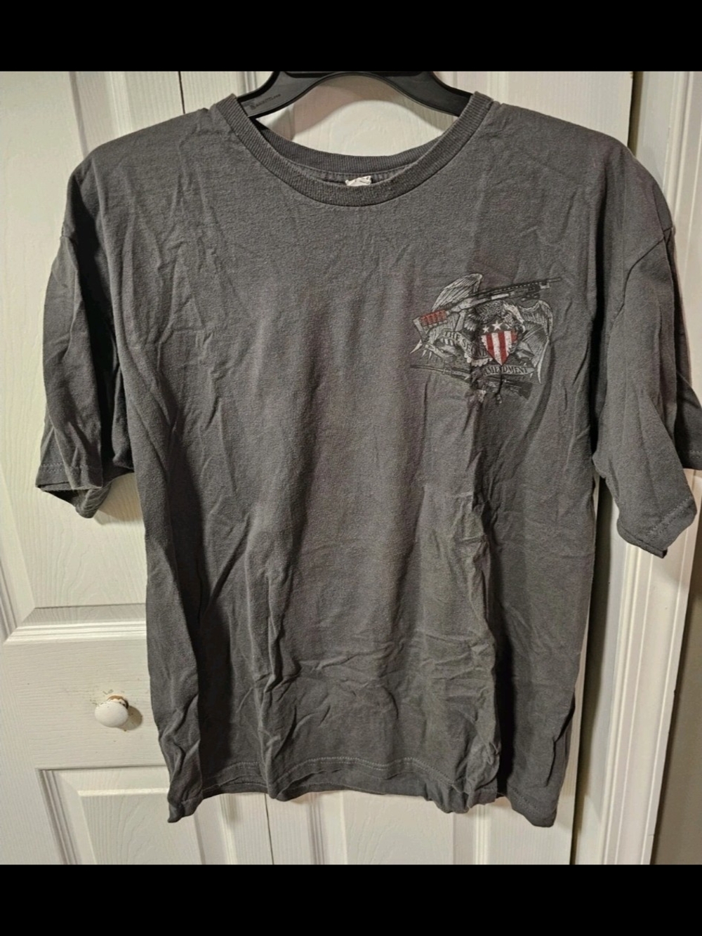 Men's 2nd Amendment XL T-Shirt "Security System Armed"